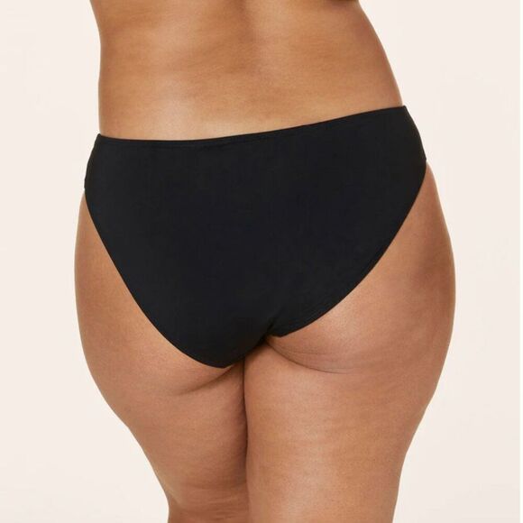 Andie Swim The Bikini Bottom Rou Pink Casual Vacation Beach Pool Style # AB370 - Picture 5 of 11